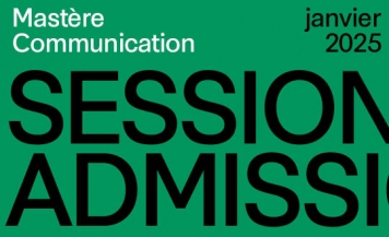 Mastère Communication : nouvelle session d&#039;admission le 8 janvier